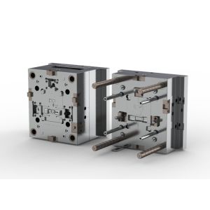 China OEM / ODM ： Cold Runner Injection Molding & Transparent Glasses Camera Housing+Bracket 1+1 No 23055-B on sale