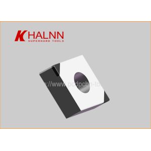 Brazed Indexable PCBN Inserts Finishing Machining Hardened Steel Ball Screw