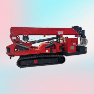 Mini Spider Crane With Electric And Diesel Power Multiple Colors