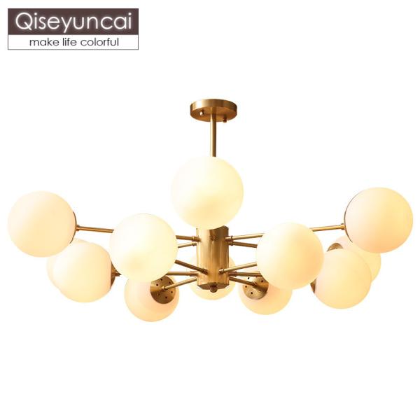 Glass Bubbles molecular chandelier copper living room lamp home restaurant Karrington Chandelier(WH-MI-184)