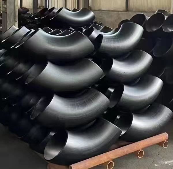 Long Radius Bend Butt Welding Pipe Fittings Carbon Steel BW Elbow A420 WPL6 1 1/2" SCH40