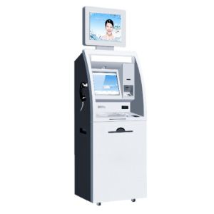 Dual Display Interactive Digital Signage Kiosk For Advertising Promotion