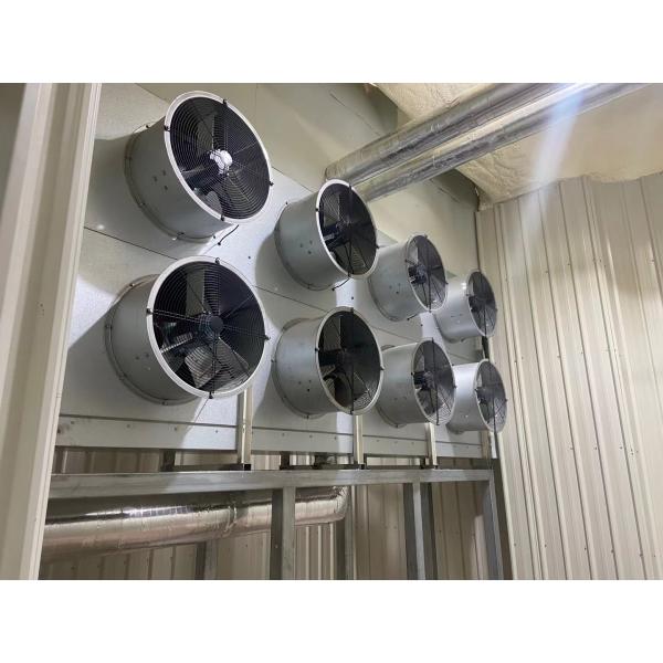 Steel Meat Cold Storage Room With Direct Expansion Cooling System Cold Room For