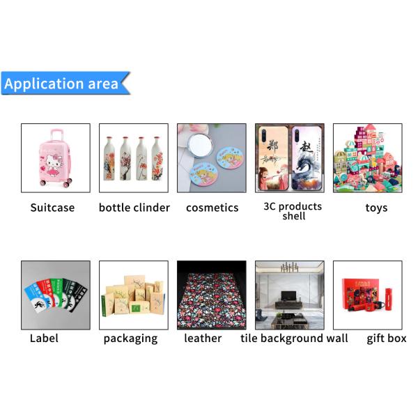 220V Led Flatbed Digital UV Printer High Speed Inkjet Printer