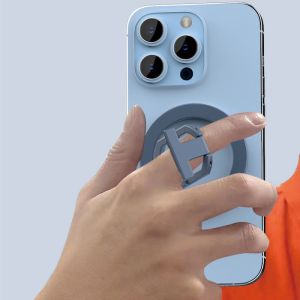 56.5*4MM Custom Ring Holder New Creative Zinc Alloy Ultra-Thin Magnetic Mobile