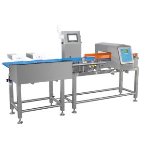 Adjustable Angle Production Line Industry Conveyor Weight Checker Weighing
