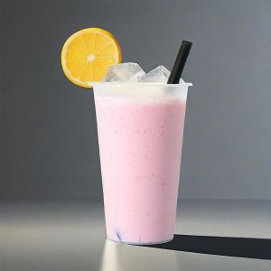 Custom Logo 500ml 16oz PP Injection Clear Cups Smoothie Cold Drink Milktea Boba