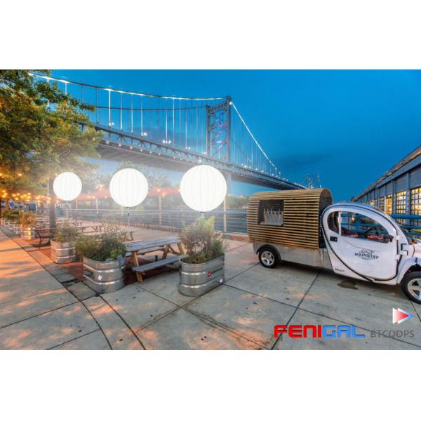 Customizable 220V LED Inflatable Event Lighting Balloon For Exhibition