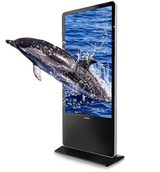 75-Inch Touch Screen Kiosk Advertising Display Indoor Vertical Digital Signage