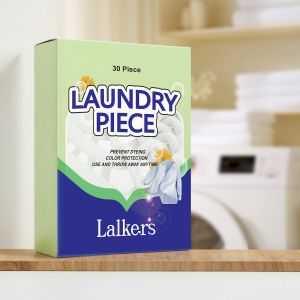 Powerful Cleaning Laundry Detergent Sheets Anti Cross Dyeing Washer Sheets