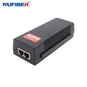 Single Port POE Injector / Adapter / Extender 30w 60w 90w Customized Data POE