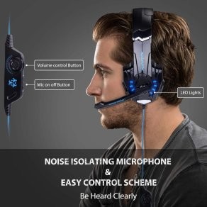 PC PS4 2.2m Hunterspider V9 Stereo Gaming Headset
