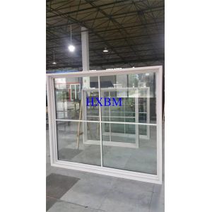 Wholesale Inward Opening Wooden Casement Windows ISO9001 With Three Layer Grids from china suppliers