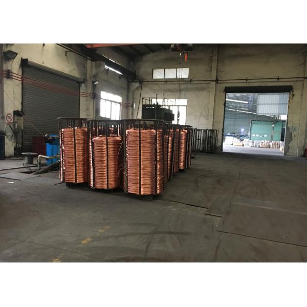 8mm Diameter Upcast Copper Rod Machine Production Line