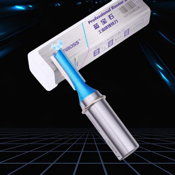 Quality Rustproof Carbide Straight Trim Router Bit , Multipurpose End Mill CNC Router Bits for sale