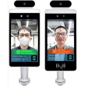 12V 10cm Temperature Measurement Kiosk With Alarm System