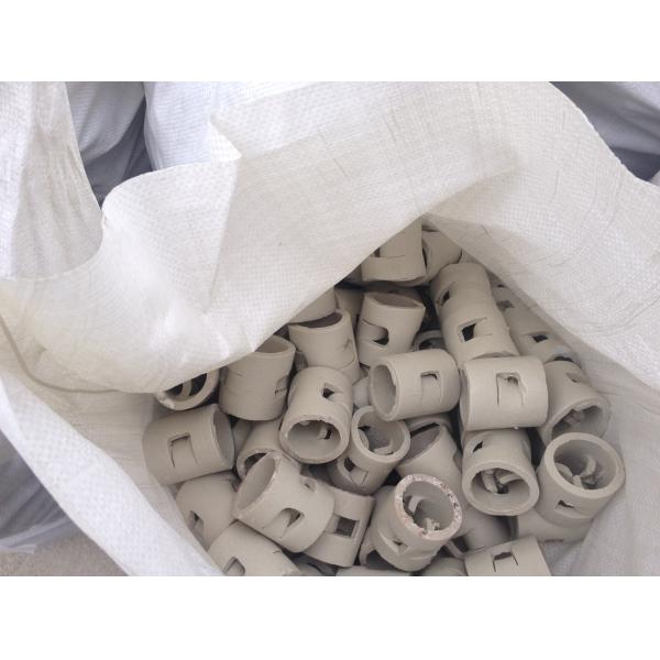 Ceramic Random Packing Pall Packing Ring For Adsorption Column