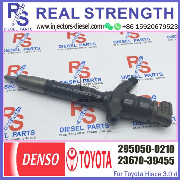 Diesel Engine Common Rail Fuel Injector 295050-0210 Fuel Injector 23670-30410 For Toyota Hilux 1KD