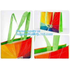 Eco Friendly Shopping Folding Non Woven PP Bag,Waterproof Bulk Laminated Tote