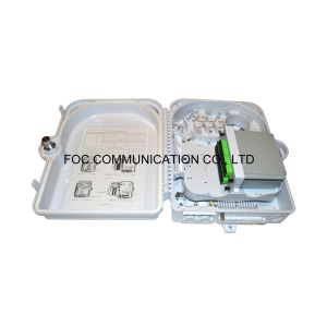 Outdoor Fiber Terminal Box 24 Core With 1:16 PLC Cassette Type Using For FTTX