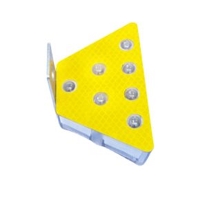 Trapezoid Durable 1.2V 600MAH Solar Road Reflectors , Guard Rail Reflectors