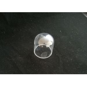 Customized Fused Quartz Test Tube Transparent / Clear With Round Bottom