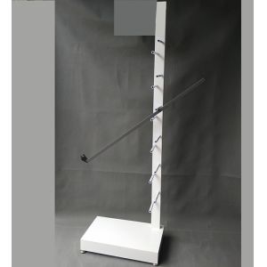 Length 650mm Width 400mm Scooter Storage Rack , Freestanding Skateboard Rack