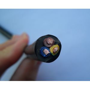 ROHS UL2501 PVC Double Insulated Copper Wire Multi Core Shealth Cable, ECHU UL