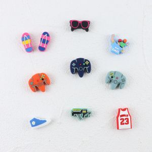 BPA Free Baby Chew Beads , Food Grade Silicone Focal Beads For Pens