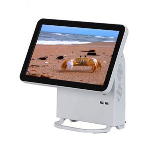 15.6 Inch All In One Touchscreen Pos Terminal , 300CD/M2 Brightless Point Of