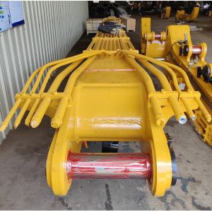 Q355B Vibratory Pile Driver Boom Arm For Excavators Efficient Piling And