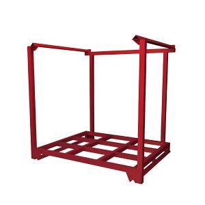 Heavy Duty Movable Metal Stack Rack Frame Vegetables Warehouse Storage