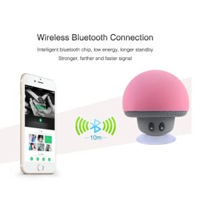Wireless bluetooth Speaker Portable Mini Speakers Mushroom Waterproof Bass