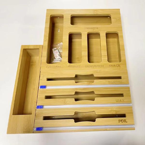 Customizable No. of Tiers 9 in 1 Bag Storage for Kitchen Drawers and Walls Sustainable