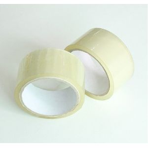 Pure Crystal Clear Bopp Packaging Tape High Resistance For Sealing