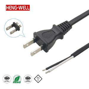 Japan Power Supply Cord PSE Power Extension Cable 125V Plug Cable 2 Pin Power