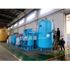 China Oxygen Gas Cylinder Filling Plant PSA Oxygen Making Machine Full System With Booster on sale