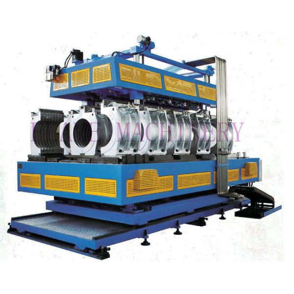 Quality HDPE / PVC / PP Vertical  And Horizontal Pipe Extrusion Line Double Wall Corrugated for sale
