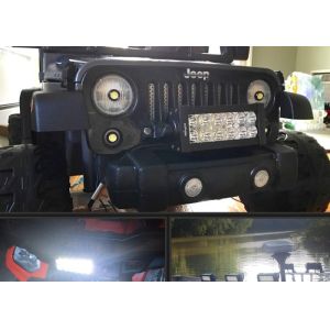 7.6 Inch 36W Vehicle LED Light Bar / Dual Row LED Pod Lights For Trucks