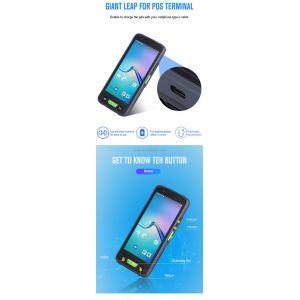 Android Pda Devices 1D 2D Barcode Laser Scanner PDA 4G WIFI GPS Bluetooth NFC