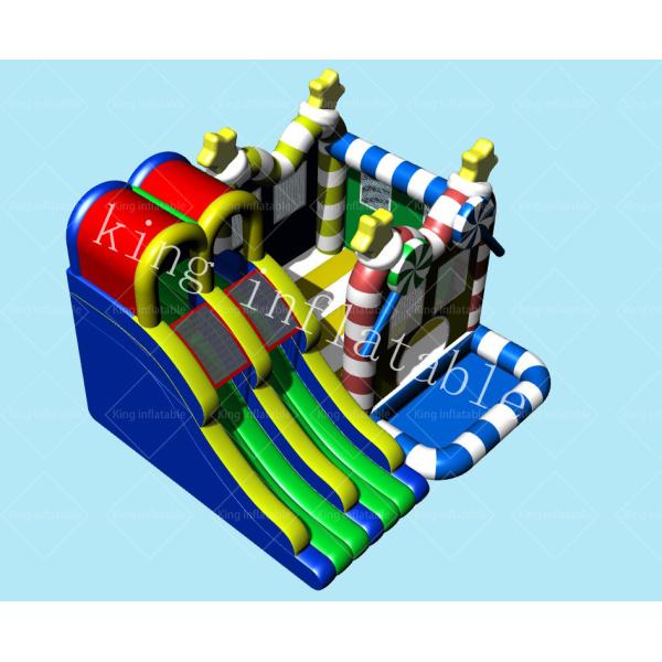 CandyThemed Kids PVC Tarpaulin Inflatable Bouncer Castle