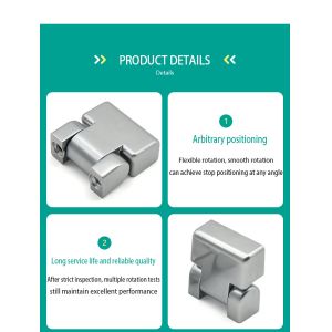 Small 1.2nm Internal Thread Installation Damping Hinge Random Stop Positioning