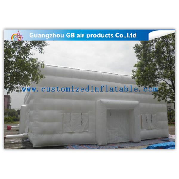 Anti - UV Large Inflatable Cube Marquee White Advertising Inflatable Tent