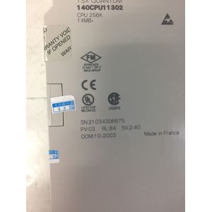 Durable Modicon Quantum PLC CPU With Built In Executive Memory 140CPU11302