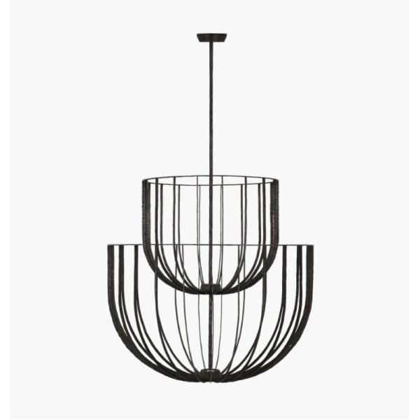 Vsual Comfort Sanchi Large Two Tier Chandelier SLCH33027