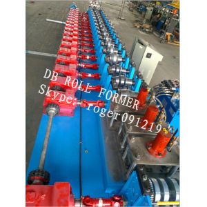 22kw Motor Power Truck Beam Purlin Roll Forming Machine Gcr12 Material