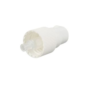 China Ribbed Suface Fine Plastic Treatment Pump 20/410 24/410 For Lotion Cream on sale