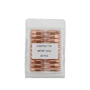 Upper Nice Color Contact Tip Mig Welding Torch with M6*28mm 1.2mm Welding