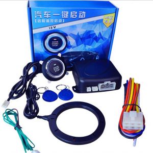 Car one button system Smart Button Start /Off Engine RFID Lock Ignition Switch