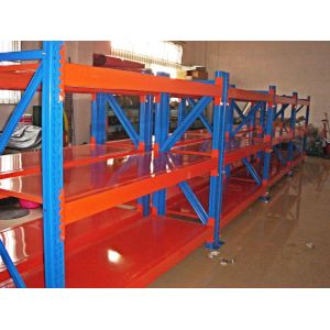 Standard Blue Orange Manual Handling Long Span Racking For Equipment / Tools